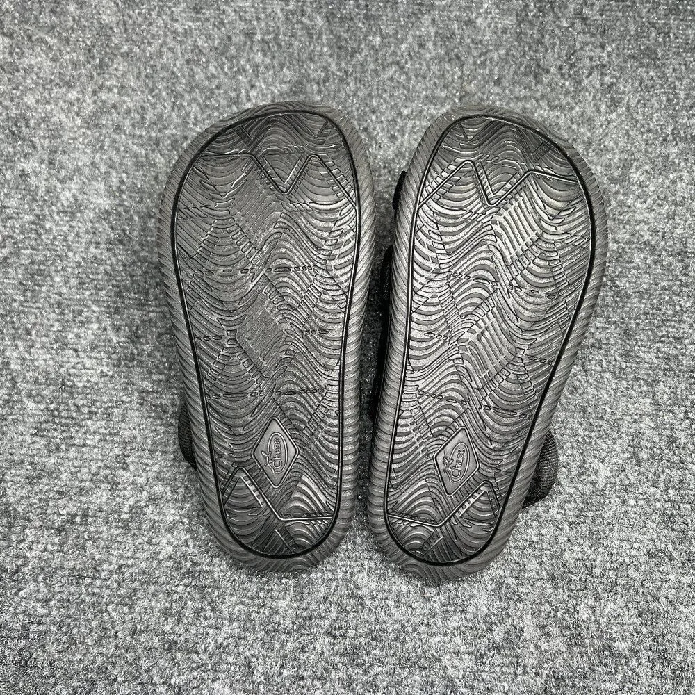 Chaco Chillos Sport Straps Sandals Youth Size 1 Black Athletic Outdoor Flip Flop